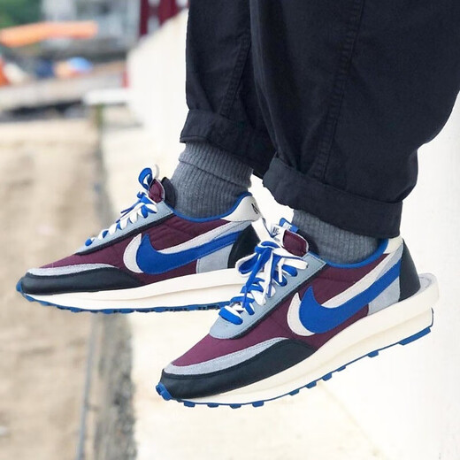 Nike (Nike) Herren neuer Sacai X Vaporwaffle Drei-Parteien-Joint Dekonstruktion Sport und lässige Laufschuhe [Trend] DJ4877-600 40