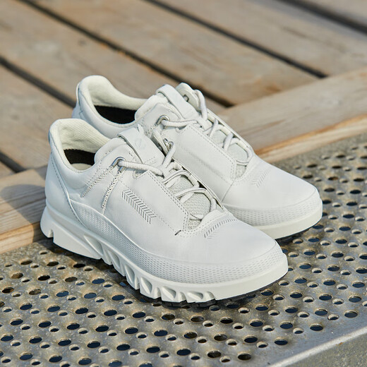 Chaussures et baskets pour femmes ECCO, chaussures décontractées basses, chaussures de course respirantes rétro, chaussures de papa, évolution 880123 blanc 880 35