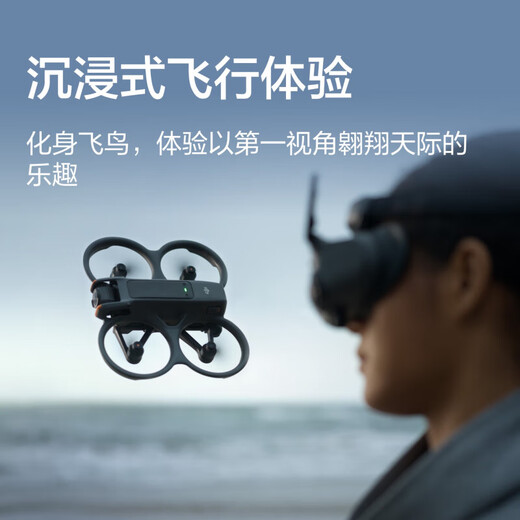 DJI Avata2 Drone Crossing Aircraft Photographie aérienne HD Professional Glasse de vol immersive Advanced Exploration Set HD Premier angle de vue 10 kilomètres Aircraft télécarrié