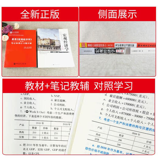 SHENGCAI OFICIAL MANKUN Macroeconómica Décima edición Notas de libros de texto y explicación detallada Respuestas de video para ejercicios extracurriculares, 10ª edición 2025 Examen de ingreso de posgrado Central South University of Finance and Economics 806 Economía integral 801 Tutoring Preguntas de simulación + Notas + Notas
