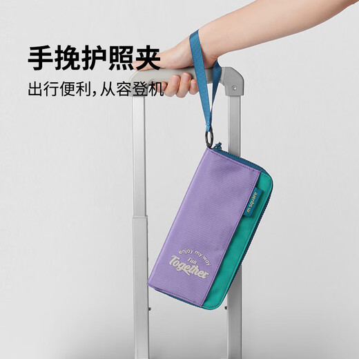 m square passport holder passport ticket storage bag document wallet large capacity protective cover portable when going abroad