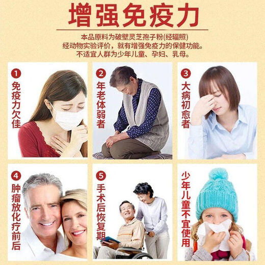 南京同仁堂乐家老铺破壁灵芝孢子粉提高增强免疫力成人术后滋补品抵抗力差 孢子粉-1盒【修正】