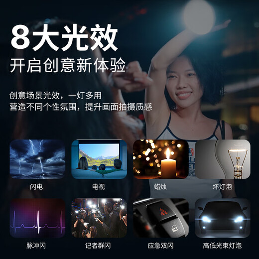 Ulanzi ulanzi 40W PRO dual color temperature COB fill light built-in battery desktop live broadcast professional shooting clothing studio always bright indoor photography portable fill light 40W Pro fill light + MT-79 light stand (up to 2 meters)