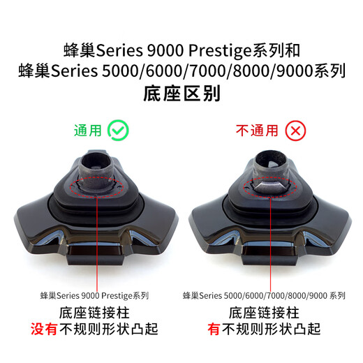 ZLER适配飞利浦蜂巢S9000Prestige刀头底座SP9830 SP9870 SP9871 SP9873 SP9883 SP9886 SP9888 SP9890 蜂巢SP系列底座（原厂进口）