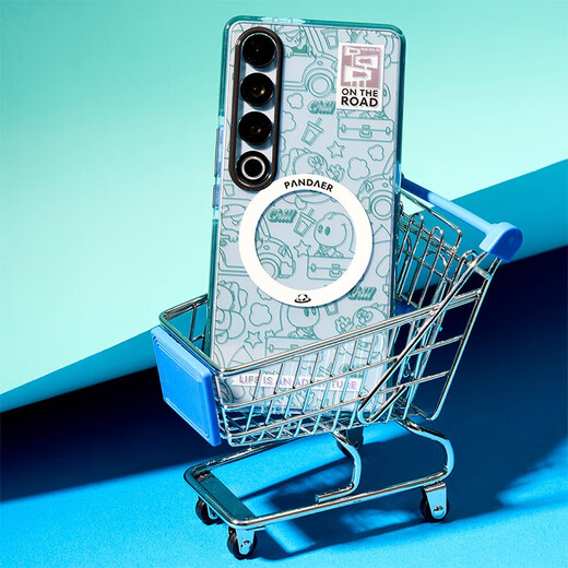 MEIZU (MEIzu) Wildnis Pandaer Meizu 2021 Serie Magnetic Saug Mobile Phone Case Vollauflebiger Anti-Fall-neue transparente offizielle ursprüngliche Schutz elektronischer Oasis Meizu 21Note