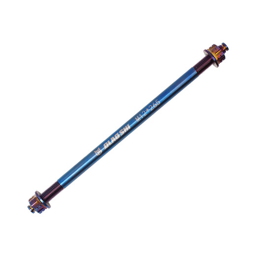 Teacher Ou Titanium Alloy Axis Maverick U3/NXT No.9 Orion Mechanic Mz Modified Hub Flat Fork Central Axis Burned Blue Stainless Steel Axis M12250 Send Adjustment Shaft Cover