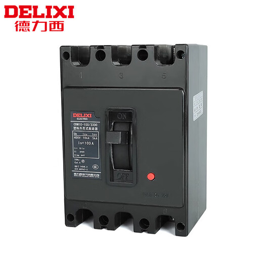 Delixi plastic case circuit breaker CDM10 three-phase overload short circuit protector 3P air switch CDM10-250/3300 250A