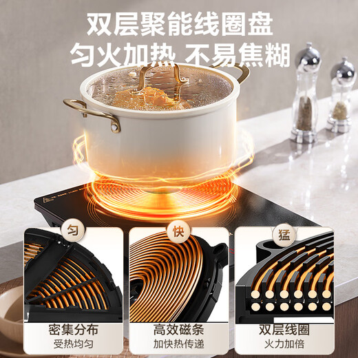 SUPOR super-hot household induction cooker electric ceramic stove new induction cooker high-power battery stove electric stove cooking integrated panel ultra-thin fire boiler C22-IA822D