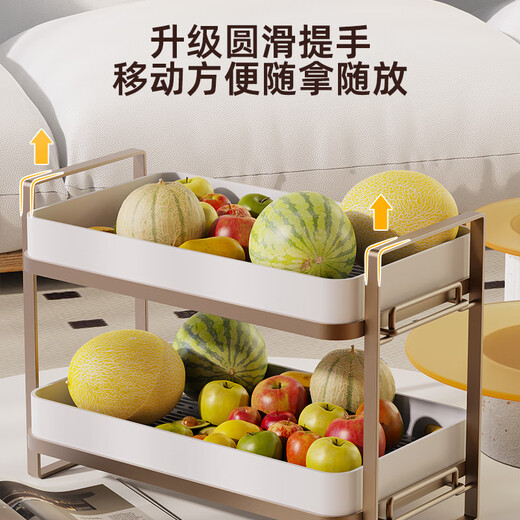 Xiaomo kitchen rack drain cup rack storage rack living room glass tea cup double layer drain tray home