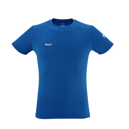 
Mile MILLET Mile Outdoor Casual Quick-Dry Short Sleeve Men's Round Neck Light and Breathable T-Shirt MIV9738 Sapphire Blue-7317 XS