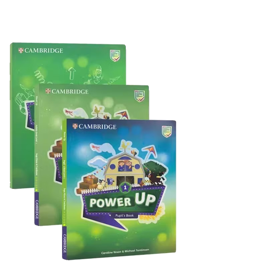 Power Up textbook Cambridge Children's English 0 1 2 3 4 5 Level 6 powerup Cambridge English textbook Preparatory level textbook + exercise book + information