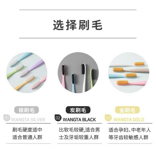 Brosse à dents importée de Wang da Corée