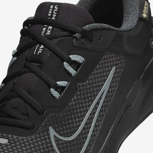 Nike (Nike) Chaussures masculines Été Nouvelles baskets Juniper Trail 2 Gore-Tex Tareshing Cross-Country Chaussures HM9734-001 Black / GTX Tabaginage imperméable 42