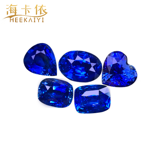 HEEKAIYI Sapphire Necklace Ring Bracelet Sri Lanka Blue Cornflower Sapphire Jewelry 18k Gold Customized Deposit Customized Sapphire Necklace