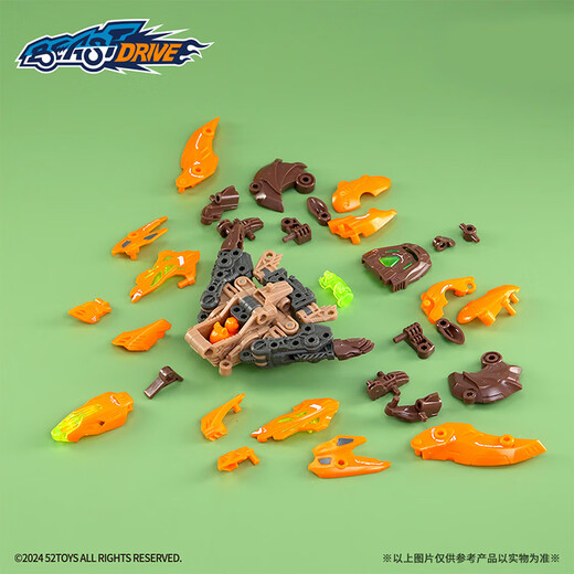52toys Infinite Beast Drive Drive Sky-Sky Tail Squirrel Самолет BD08 Деформированная модель сборки игрушек может делать мобильные модные игрушки
