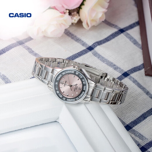卡西欧（CASIO）手表女简约时尚大众指针防水女士石英表LTP-1391 1.LTP-1391D-7AVDF全国联保
