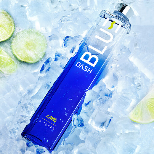 布鲁大师（BLUE DASH) 0糖0脂 15度青柠味利口酒730ml聚会轰趴