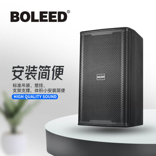 BOLEED博乐迪专业会议室娱乐演出多功能全频音箱LD-6210/LD-6212/LD-6215 LD-6210（10寸/对）
