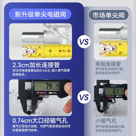 Likean Likean Technology Gas Alarm Liquefied Gas Tank Hotel Household Kitchen Commercial Gas Leakage Alarm Automatic Cutting Safety Valve 719 Small Catering Commercial Model + 1 Wireless Cutting Valve