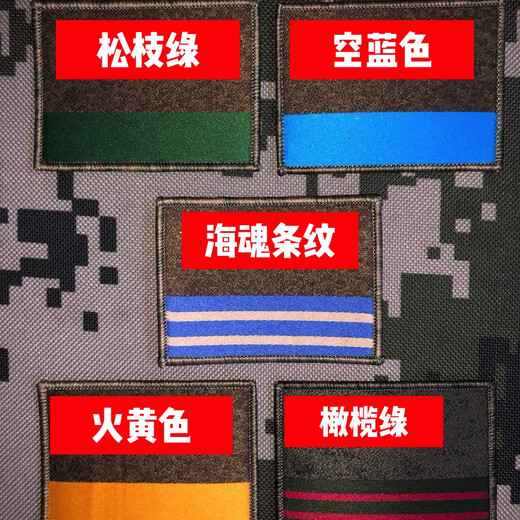 Fangqi Velcro Backpack Arm Stamp Olive Green