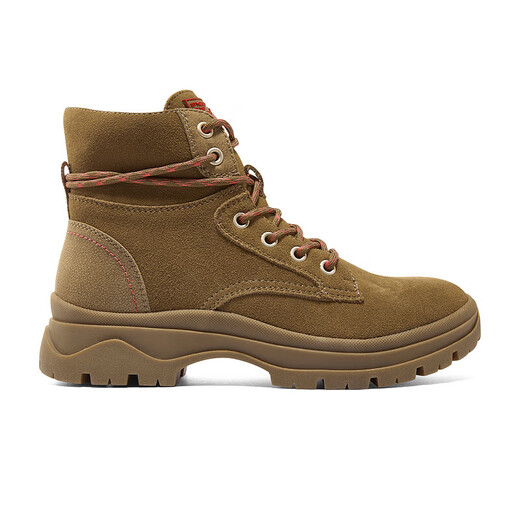 SKECHERS Damen Frühling Mid-Top Retro Classic Fashion Vielseitige Martin Boots Sport Casual Schuhe Maroon/CSNT 38