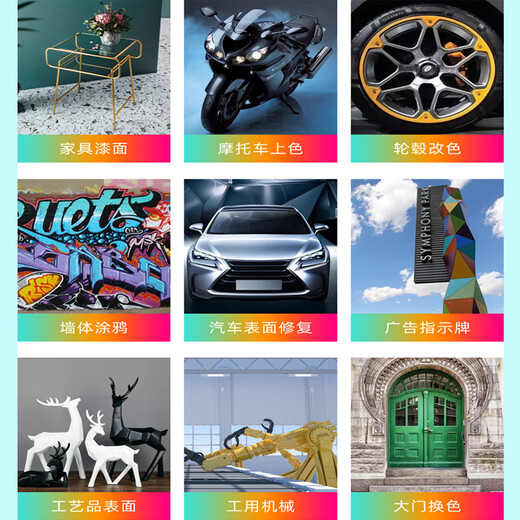 Xushansi-Dreirad Renovierung Spezielle Sprühfarbe Huaihai Blau Zongshen Blau, selbstsprüchende Boji Blue Anti-Rust Renovierung Renovierungsrad 3519 New Changzhou Huaihai Blau