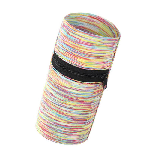 YWZR Sports Wristband Zipper Wrist Bag Outdoor Cycling Running Travel Yoga Arm Bag Coin Key Mobile Phone Bag Sapphire Blue Zipper Wristband One Size