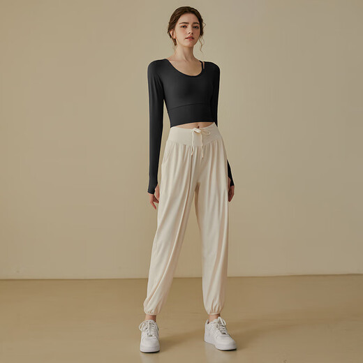 LULUUVTTOH yoga clothing suit for women with chest padded sports top summer quick-drying breathable running training Pilates fitness clothing for women taro top M (suitable for 100-120 Jin Jin equals 0.5 kg)