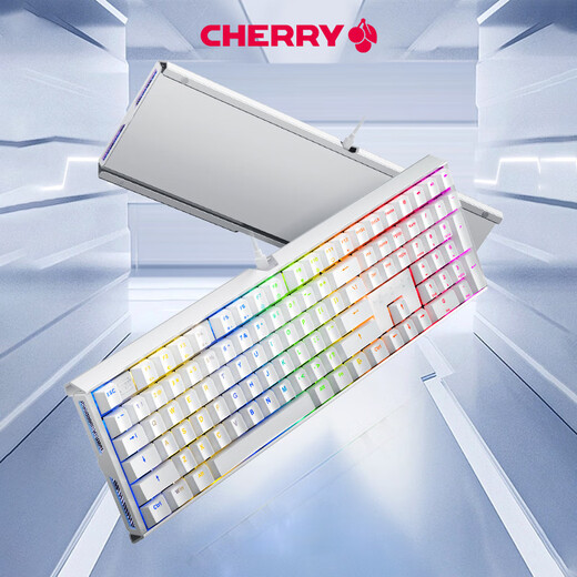 CHERRY cherry MX3.1 mechanical keyboard 108-key MX2A axis wired full size Color light e-sports gaming office laptop external keyboard MX3.1 black RGB tea shaft