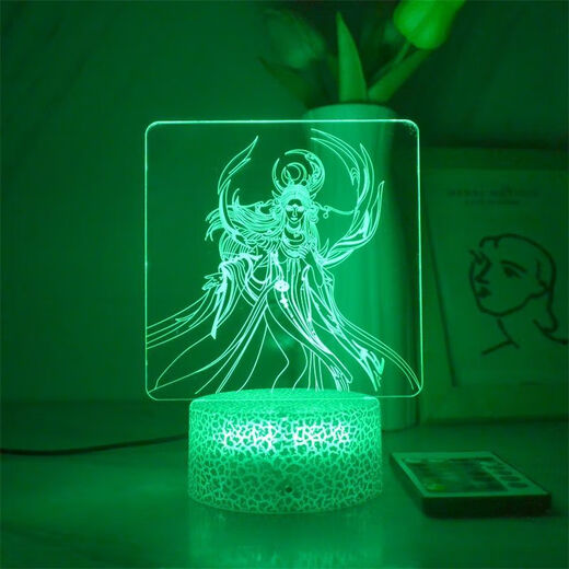 A los mortales que cultivan inmortales, dibujos animados, niños, Han Li, Nangong Wan, pequeñas luces nocturnas, adornos de lámpara de noche
