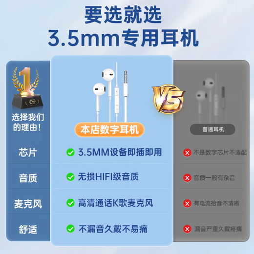 Zhiguozhe [Горячие продажи 2 миллиона+] проводные наушники 3,5 мм MM Компьютерный круглое отверстие Микрофон двух в одном ноутбуке Половина