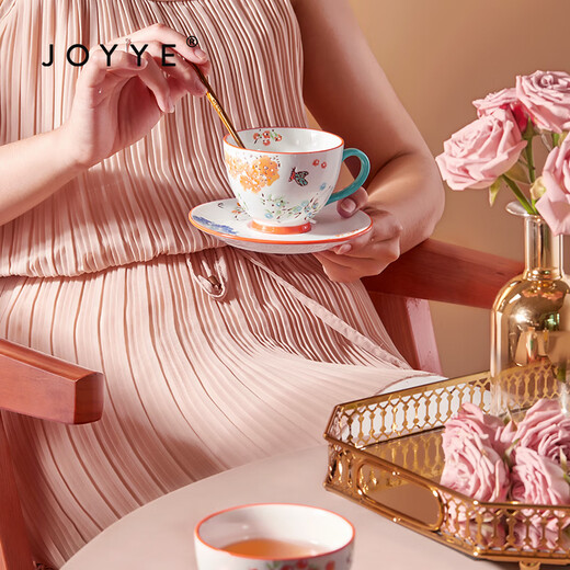 JOYYE Kung Fu Tea Set Garden Tea Set Set Living Room Practical Birthday Gifts for Relatives, Friends and Elders High-end Souvenirs