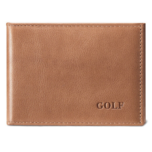 Golf (GOLF) men's card holder with multiple card slots, bank card holder, female card holder, youth driving license holder, thin card holder gift box
