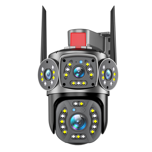 
Nighthawk Vision zoom camera does not require network, no WIFI mobile phone remote wireless monitor 360-degree panoramic home outdoor photography [4G+wifi dual use] Can be used without network + power outage