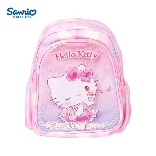 凯蒂猫（hellokitty）三丽鸥儿童书包幼儿园大班一年级书包小学生背包男女生户外双肩包