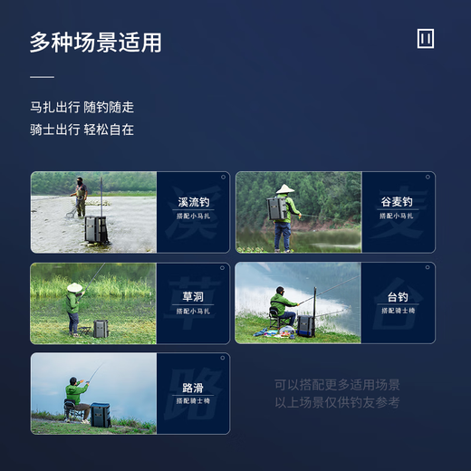 Empty Hook Enlightenment Empty Hook Enlightenment Multifunctional Fishing Backpack Anti-scratch and Wear-Resistant Hard Shell Three-dimensional Backpack Table Fishing Grain Wheat Storage Bag Black