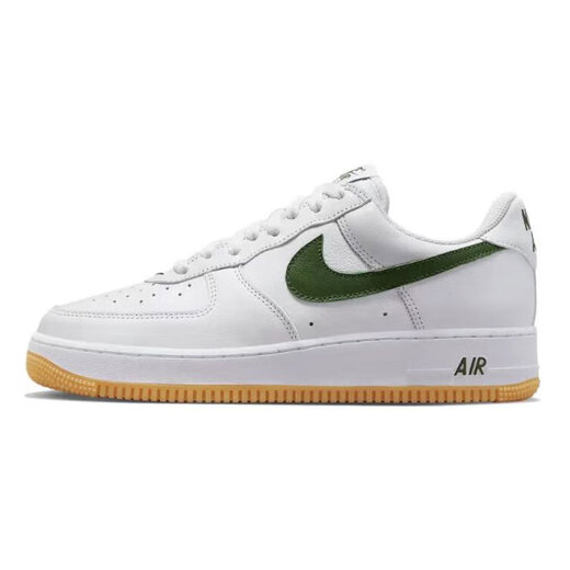 
Nike (NIKE) men's shoes summer new Air Force 1 AF1 Air Force No. 1 low-top shoe casual shoes sports shoes FD7039-101 white and green 44.5