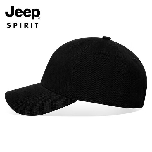 Jeep (JEEP) hat men's baseball cap four seasons peaked cap fashionable and versatile hat for young, middle-aged and elderly men and women brand hat A0600