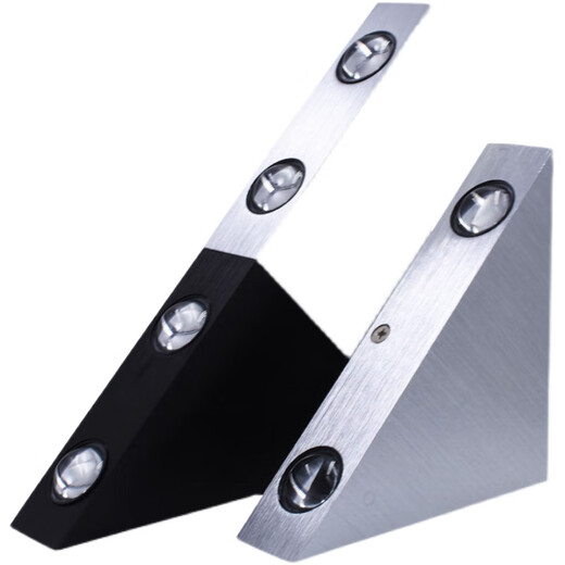 Yilin (yilin) led wall lamp modern simple creative corridor aisle bar club KTV background wall decoration colorful color-changing light 8W warm light high-brightness model