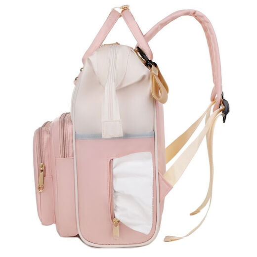 Disney (Disney) Mommy Sac 2024 Nouveau sac et bébé sac maman sac maman sac sac à dos grande capacité multi-fonctions de pin de riz poudre de riz