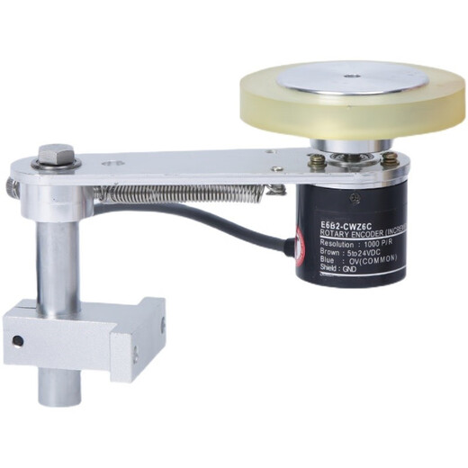 Rotary encoder fixed installation bracket E6B2-CWZ6C supporting meter wheel CWZ1X5B 100P bracket + 250MM circumference E6B2-CWZ6C