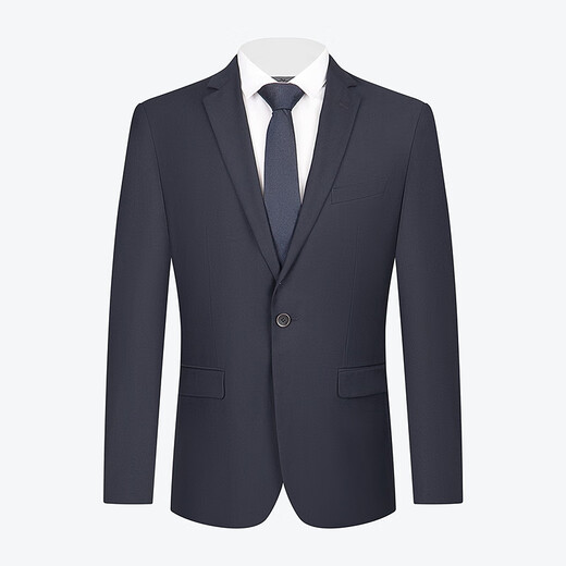 
Seven brand suit men's 25 spring and summer business formal wear easy-to-make flat collar interview suit jacket 126JC70760 Navy 48 B