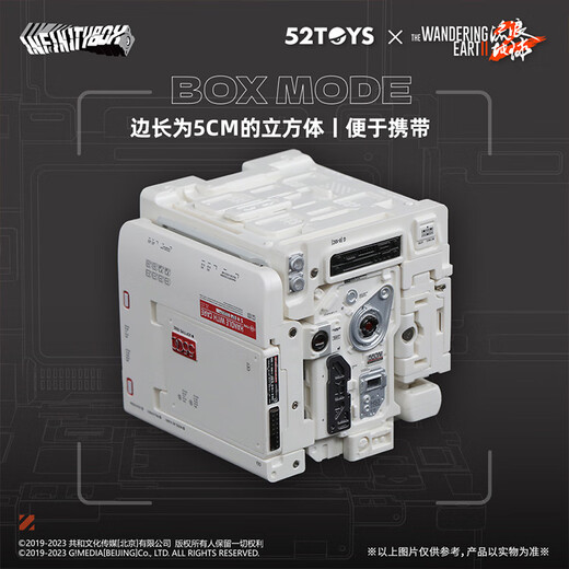 52TOYS universal box MOSS wandering earth 2 quantum intelligent computer 550C550W deformed toy moving model trend