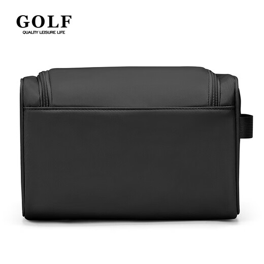 Golf (GOLF) toiletry bag, business trip storage bag, portable cosmetic bag for men and women, multifunctional large-capacity bath bag, elegant black