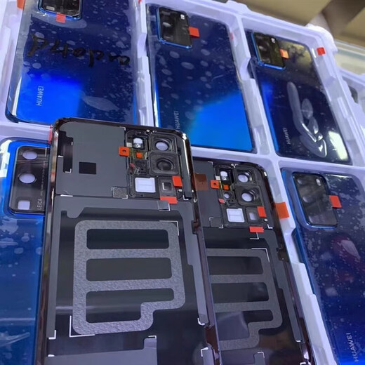 Original suitable for Huawei P30 P30pro back cover glass P40 P40pro replacement mobile phone rear screen battery cover shell P30pro pearlescent mother-of-pearl back cover with frame lens