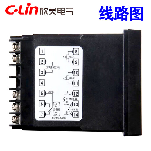 Xinling Electric (C-Lin) Xinling Electric C-Lin Brand Intelligent Temperaturregelmesser Xmtd-5000 5211/5212/5232/5012/5511/Xmtd-5012 PT100 0-400 Folgen