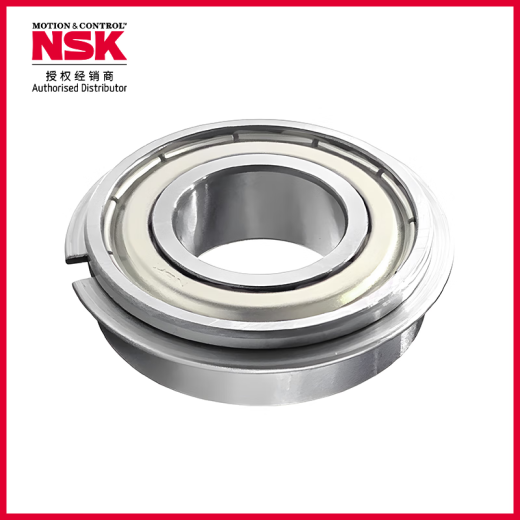 NSK/恩斯克轴承 深沟球轴承 带卡簧 6211ZNR* 日本产 【盒装】 内径55mm 外径100mm 厚度21mm