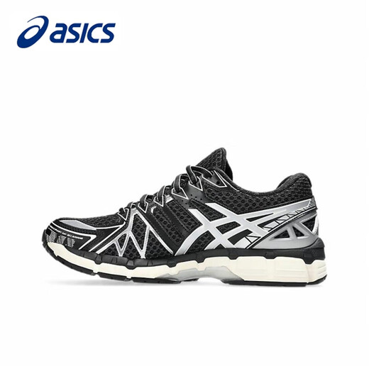 Asics Asics Asics Chaussures de course Chaussures hommes et femmes Gel-Kayano 20 Retro Sports Shoes 1203A388-001 1203A388-001 / Black and Silver 40 (255 mm)