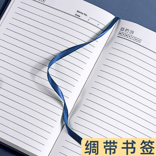 金值国潮笔记本本子礼盒套装故宫文创教师节礼物商务伴手礼纪念品精美记事本送老师生日礼物 深海蓝