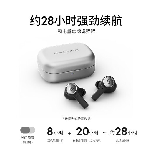 B&O Gong Jun endorses Eleven's new flagship active noise reduction true wireless Bluetooth headset Beoplay EX in-ear aluminum color holiday gift